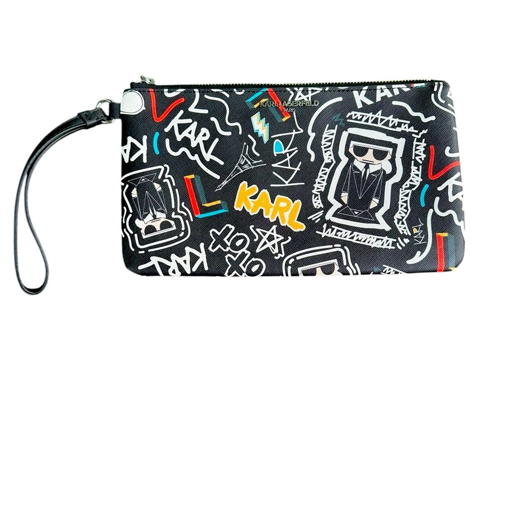 Karl Lagerfeld Maybelle Wristlette (Black)